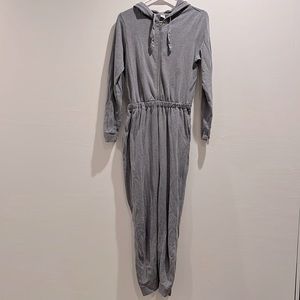 Old Navy long-sleeve hooded romper